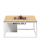 Cosiloft 100 white / teak