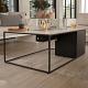 Cosidesign Line black / white marble look