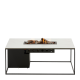 Cosidesign Line black / white marble look