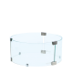 Cosi round glass set L