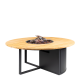 Cosiloft 120 round black / teak