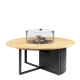 Cosiloft 120 round black / teak