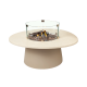 Cosidune sandy beige fire pit incl. burner