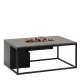 Cosiloft 120 lounge table black / grey