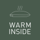 Cosipillow Warmtekussen Solid natural 40x60cm