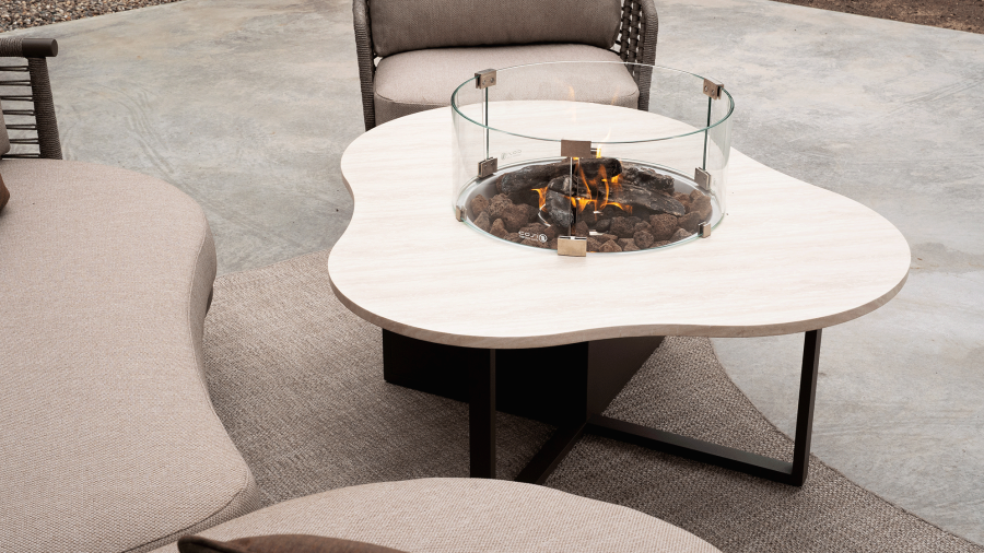 Cosiloft Novi espresso brown / stone look