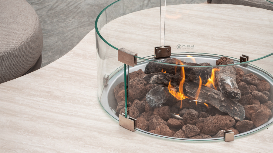 Cosiloft Novi espresso brown / stone look