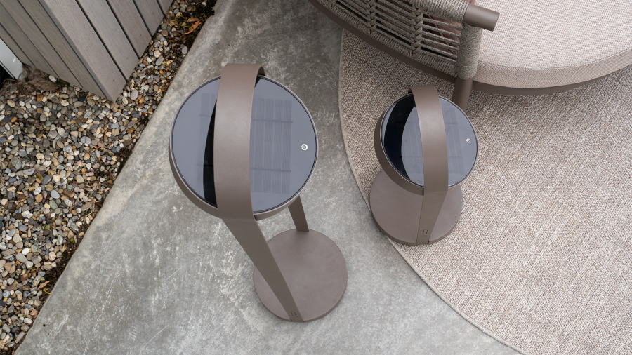 Cosilura vloerlamp M espresso brown