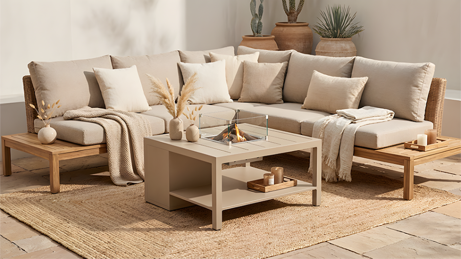 Cosiflow square sandy beige
