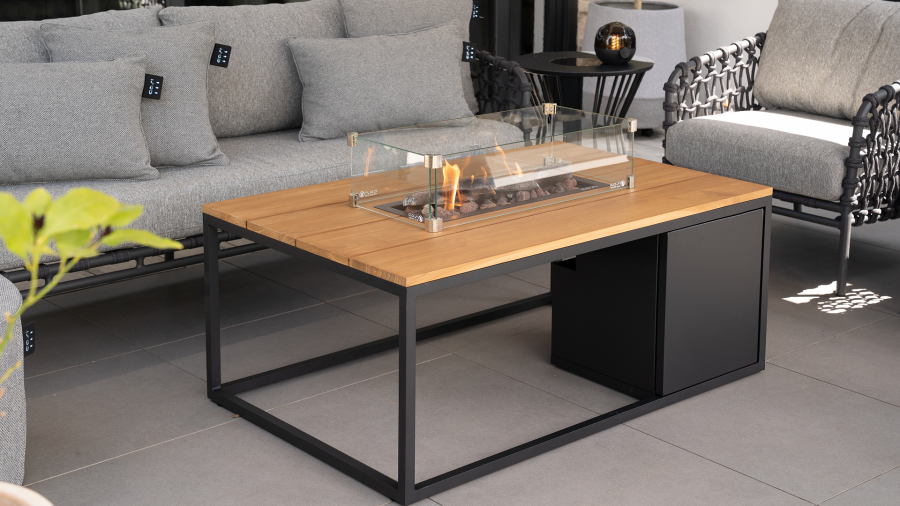 Cosiloft 120 black / teak