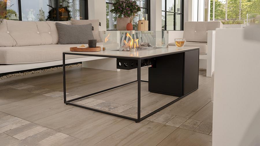 Cosidesign Line black / white marble look
