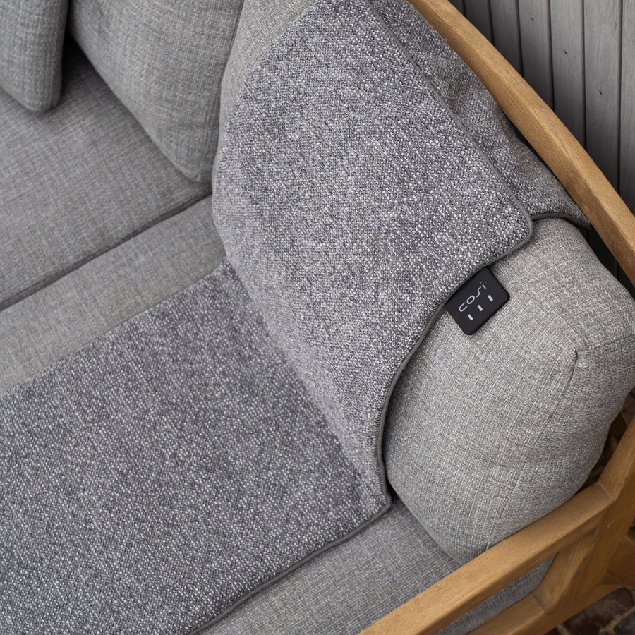 Cosiseat Lite Teddy grey 110x45cm