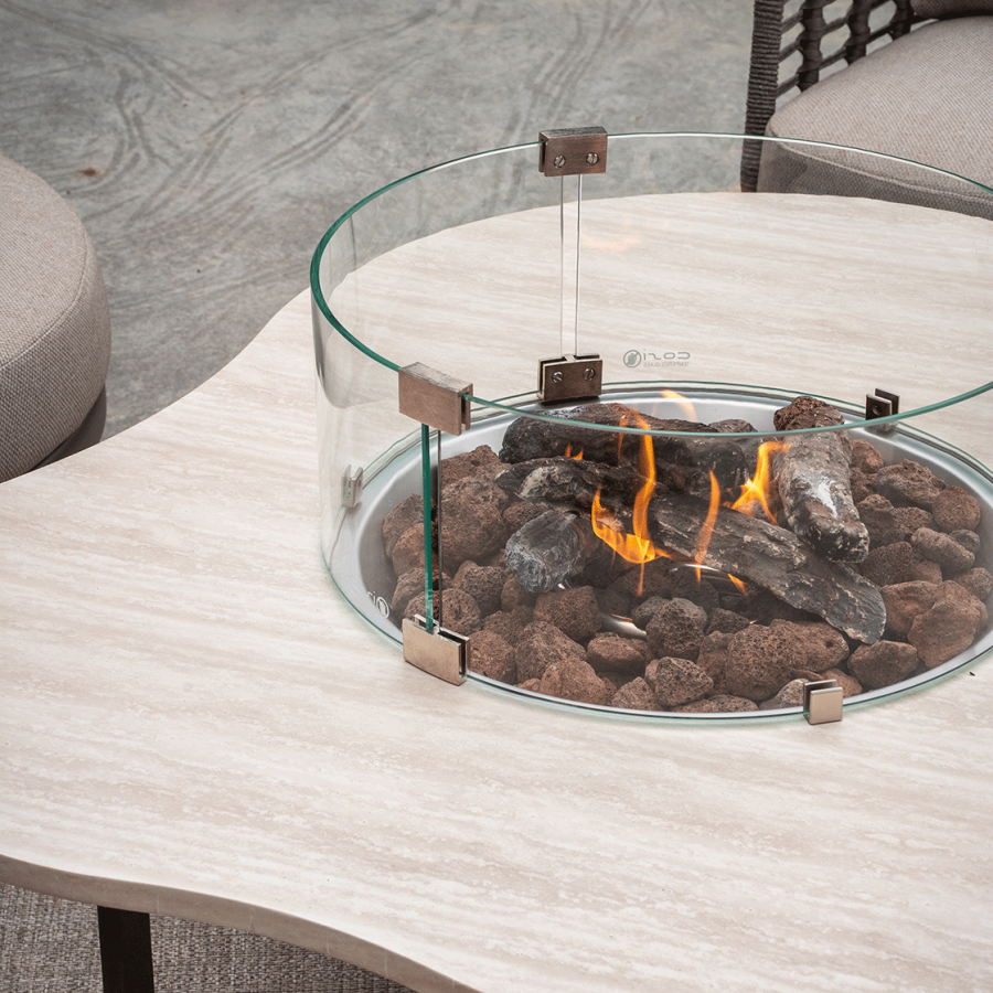 Cosiloft Novi espresso brown / stone look