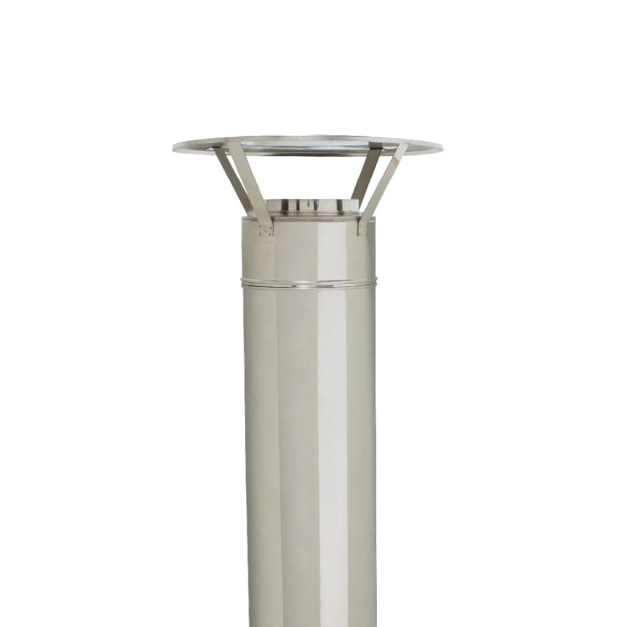 Cosistove flue package tile roof
