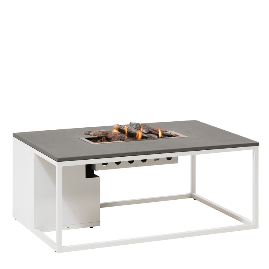 Cosiloft 120 lounge table white / grey